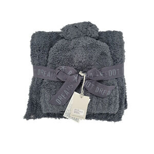 Barefoot‎ Dreams CozyChic Pom Beanie Scarf Set | Fuzzy Soft | Giftable NWT